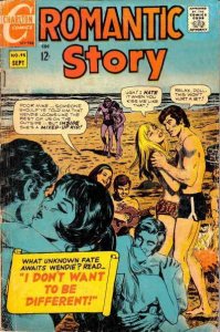 Romantic Story #95 VG ; Charlton | low grade comic September 1968 Bikini Beach C