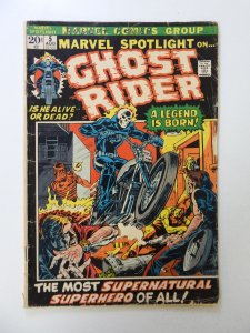 Marvel Spotlight #5 1st appearance of Ghost Rider GD+ condition see description