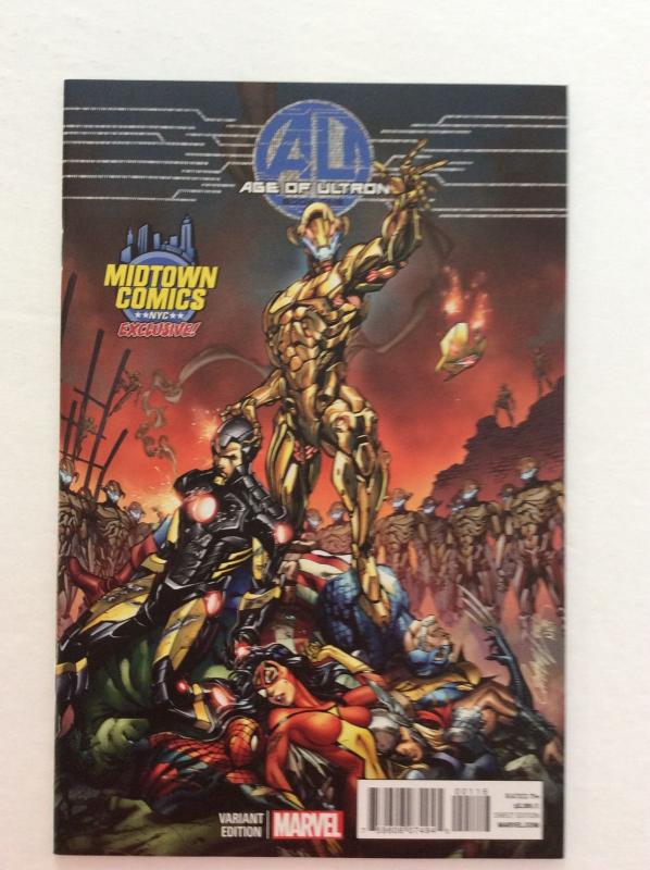 Age Of Ultron #1 Midtown Exclusive Variant