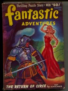 Fantastic Adventures-Pulp-8/1941-Nat Schachner-Miles Shelton