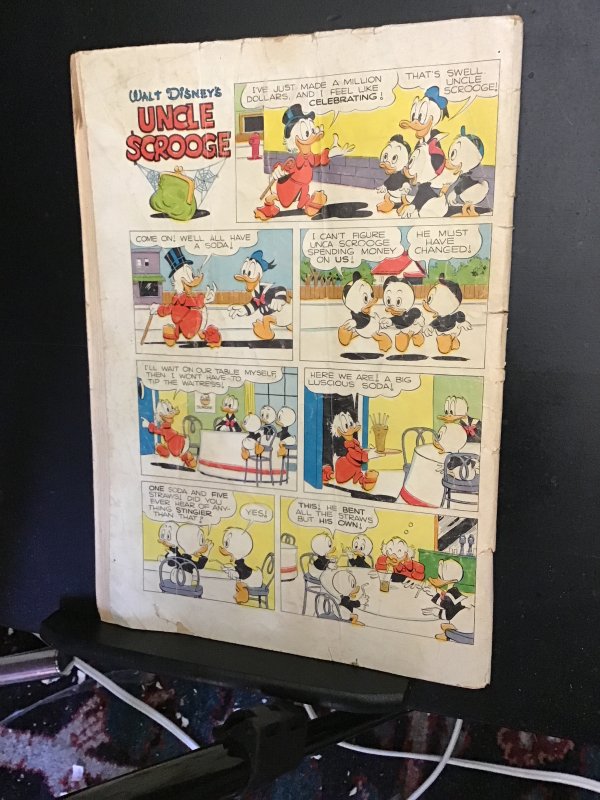 Uncle Scrooge #5 (1954) wow! Carl barks classic Atlantis! ! Affordable grade! GD