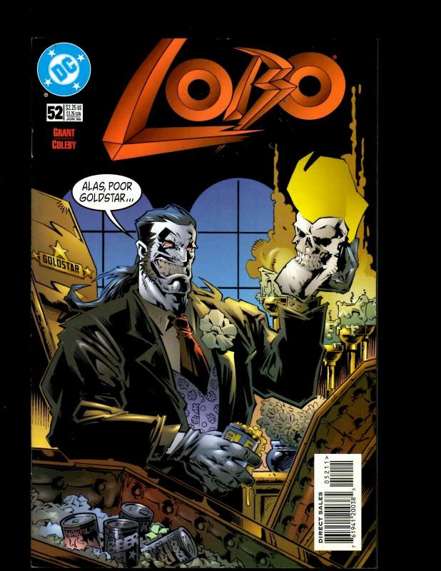 Lot of 12 Lobo DC Comic Books #49 50 51 52 53 54 55 56 57 58 59 60 J407