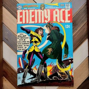 STAR-SPANGLED WAR STORIES #142 VG (DC 1969) ENEMY ACE VENGEANCE IS Joe Kubert