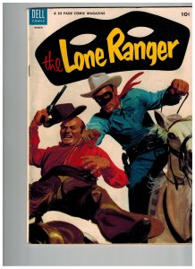 The Lone Ranger #69 (1954) a Beauty Bright copy