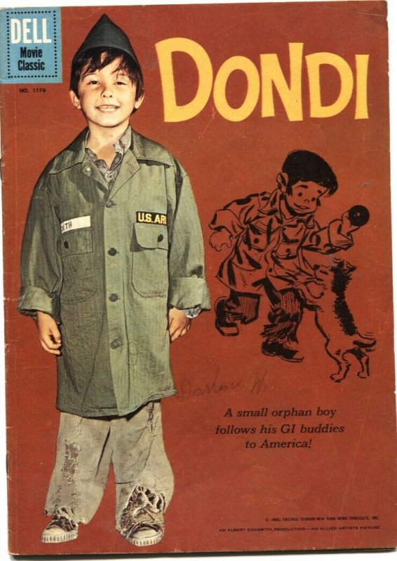 DONDI-FOUR COLOR #1170-DELL-1961-MOVIE EDITION-DAVID KROY COVER