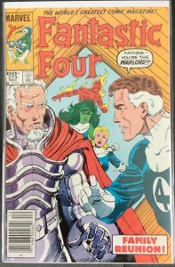 Fantastic Four #273 Newsstand (1984, Marvel) 1st App Nathaniel Richards. NM
