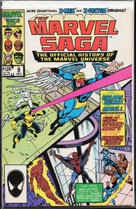 The Marvel Saga The Official History of the Marvel Universe #8 (1986) Marvel ...