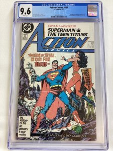 Action Comics #584 - CGC 9.6 - DC 1987 - John Byrne art/story run begins!