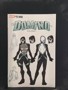 Domino #1 Baldeon Variant Cover (2018)