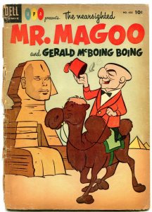 Four Color Comics #602 1954- Nearsighted Mr Magoo- Dell Comics FAIR 
