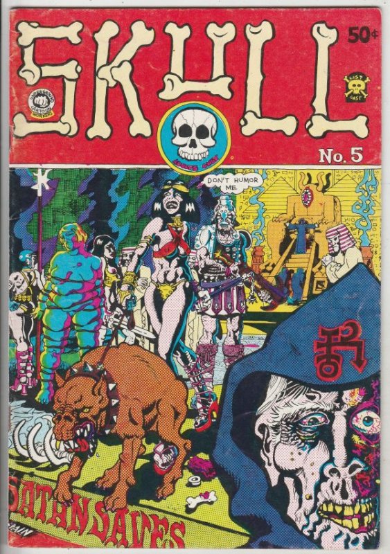 Skull #5 (Jan-72) FN/VF Mid-High-Grade 