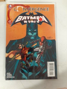 Convergence Batman and Robin Comic 1 Cover A Denys Cowan 2015 Ron Marz DC NW27