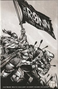 TMNT Last Ronin The Lost Years # 2 Variant 1:50 Cover NM IDW 2023 [O1]