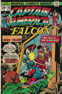 Captain America #186 (1975) Captain America and the Falcon