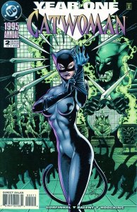 Catwoman Annual 2  1995  9.0 (our highest grade)  Year One!  Jim Balent Art!