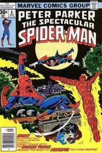 Spectacular Spider-Man (1976 series)  #6, Fine+ (Stock photo)