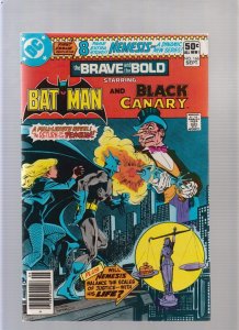 Brave and the Bold #166 - Newsstand - Black Canary (VF) 1980