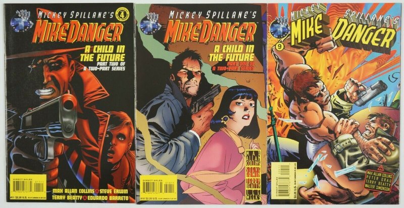 Mickey Spillane's Mike Danger #1-11 VF/NM complete series MAX A. COLLINS set lot 