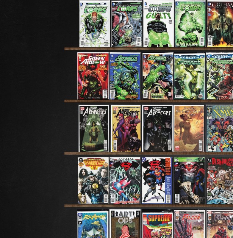 Huge Lot 160+ Comics with Gotham By Midnight, Green Lantern Corps & More!