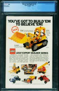 Marvel Spotlight #3 CGC 9.8-Captain Marvel-UK Edition Variant-1979 1263466006