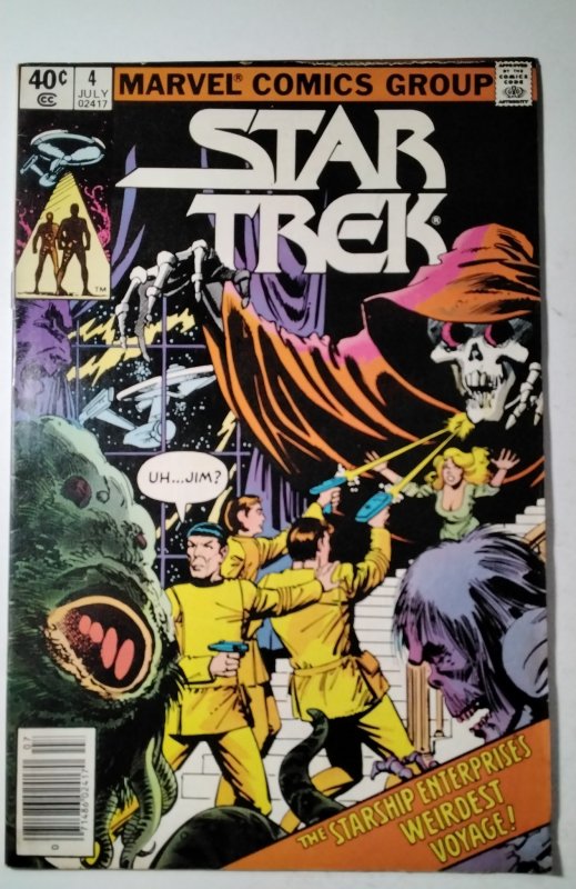 Star Trek #4 (1980) Marvel Comic Book J755