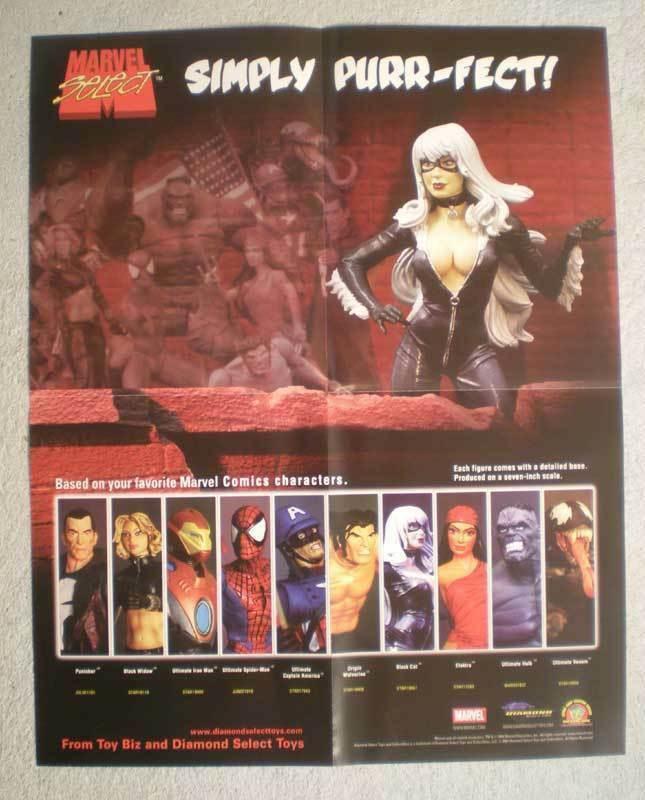 SIMPLY PURR-FECT! Promo Poster, BLACK CAT, 2004, Unused, more in our store