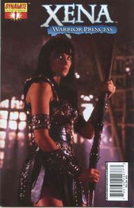 Xena (Dynamite) #1C VF ; Dynamite | Lucy Lawless Photo Cover