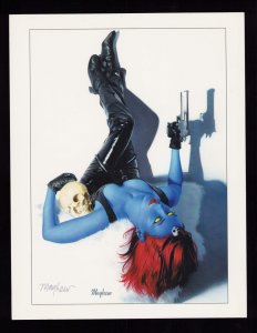 Mystique #9 Cover by Mike Mayhew (2003) 8.5 x 11 print signed