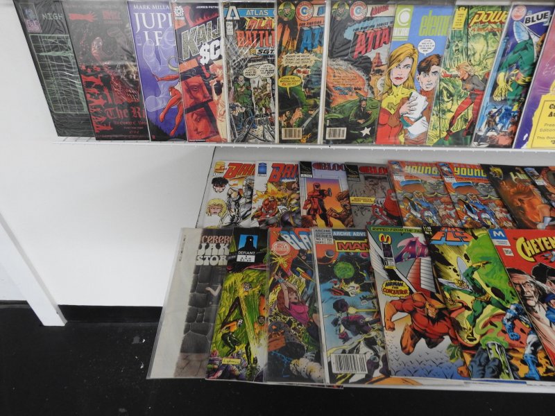 Huge Lot of 150+ Comics W/ King Kong, Witchblade, Saga Avg. Fine Condition.