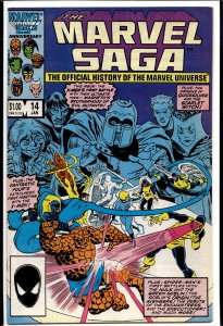 The Marvel Saga The Official History of the Marvel Universe #14 (1987) Marvel...
