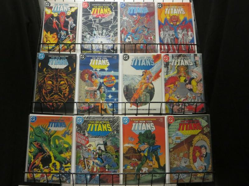 TEEN TITANS  (1984 BAXTER  1-49 Annual 1-4  COMPLETE !