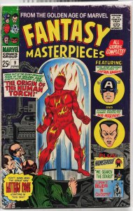 Fantasy Masterpieces #9 (1967) Human Torch