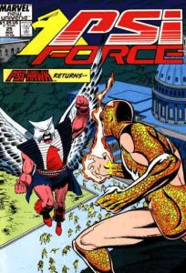 Psi-Force #25 FN ; Marvel | New Universe