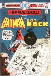 BRAVE & BOLD (1955-1983 DC) 124 VG-F Jan. 1976