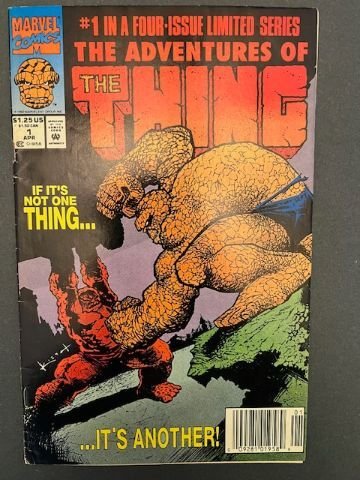 The Adventures of the Thing #1 Direct Edition (1992) - VF