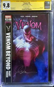 ??️ Venom #28 CGC 9.8 SS signed by Alex Garner Variant ASM 539 ?️ crain knull