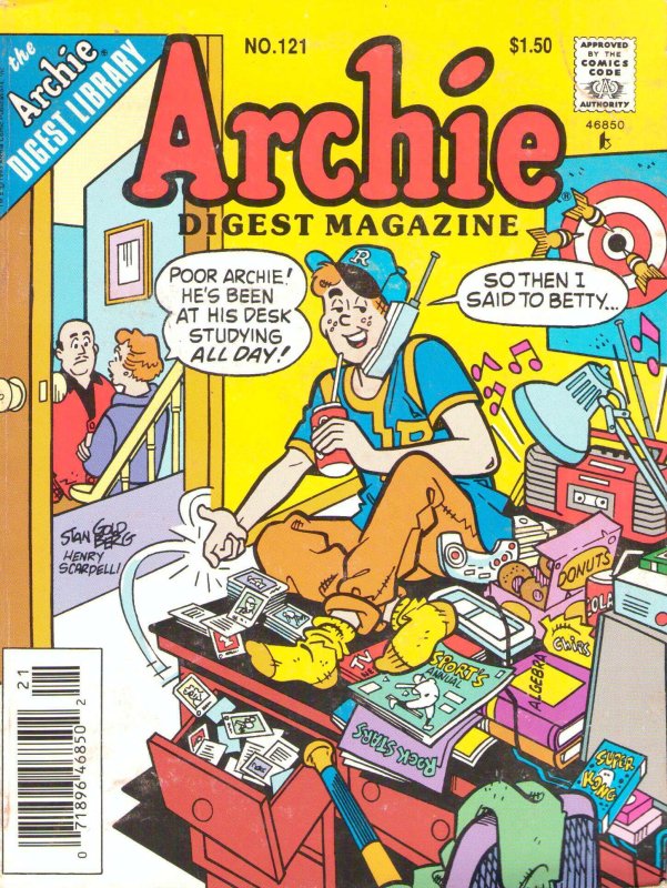 Archie Digest Magazine #121 (Newsstand) VG ; Archie | low grade comic June 1993 