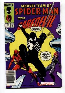 Marvel Team-up #141-first Black Costume Spider-man key High Grade VF-