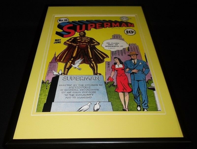 Superman #16 Framed 12x18 Cover Poster Display Official RP Lois Lane