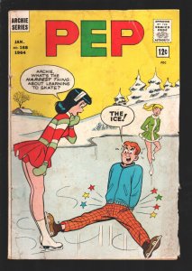 Pep Comics #168 1964- Archie-Betty and Veronica-Josie-Jaguar Superhero story-...