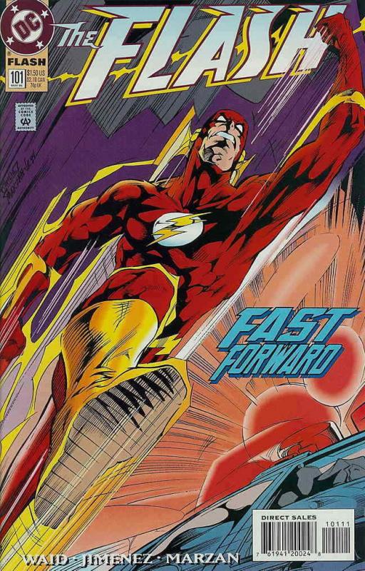 Flash (2nd Series) #101 VF/NM; DC | save on shipping - details inside