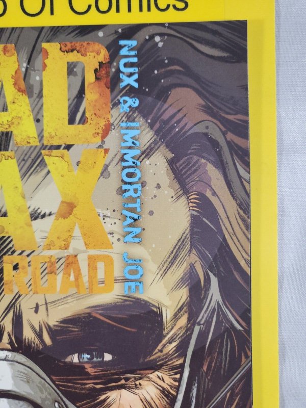 Mad Max Fury Road Nux Immortan Joe #1  1st Print Vertigo 2015