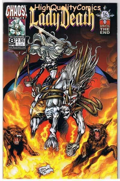 LADY DEATH : HARROWING #8, VF/NM, Deodato, Pulido, 1998, more LD in store