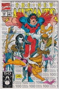 The New Mutants #100 (1991) New Mutants [Key Issue]