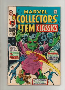 Marvel Collectors Item Classics #18 - Dr Strange Fantastic Four (Grade 8.5) 1968 