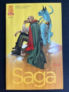 Image Comics Saga 4 First Printing - Brian K. Vaughan, Fiona Staples - NM