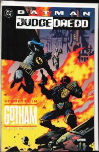 Batman/Judge Dredd: Vendetta in Gotham (1994) Judge Dredd