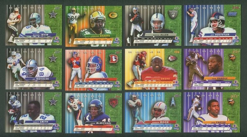 1992 Fleer Ultra Football Set(450) with Tough Insert Sets MINT
