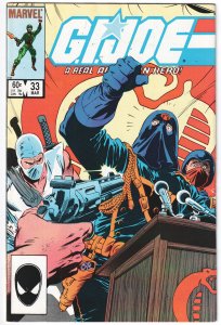 G.I. Joe: A Real American Hero #33 (1985) G.I. Joe