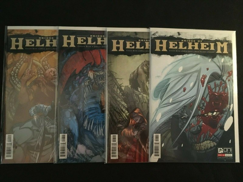 BRIDES OF HELHEIM #1, 2, 3, 4 VFNM Condition